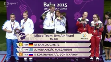 Dubový s Přibáňovou nezvládli kvalifikaci vzduchové pistole