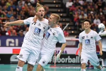 Radost německých florbalistů