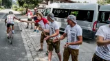 Sváťa Božák během cyklistiského ultramaratonu Race Around Austria Extreme