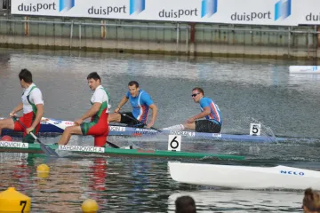 Čeští deblkanoisté Jaroslav Radoň a Filip Dvořák (zleva)