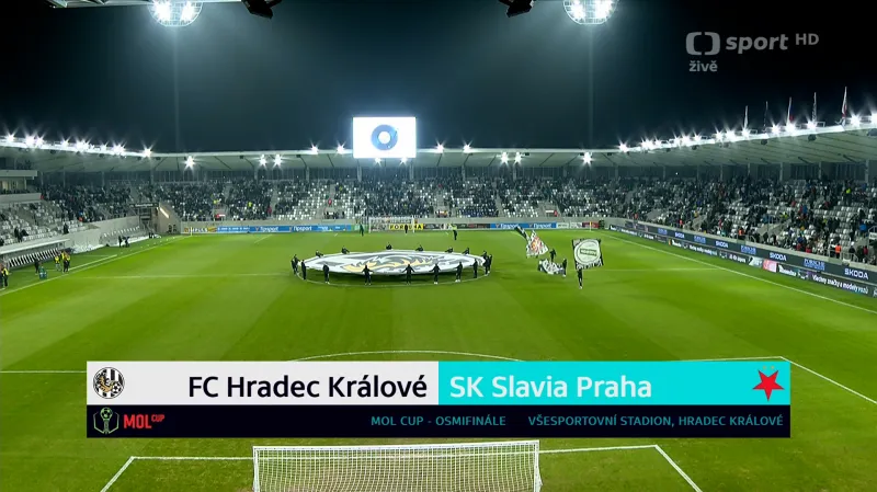 Sestřih utkání Hradec Králové – Slavia Praha