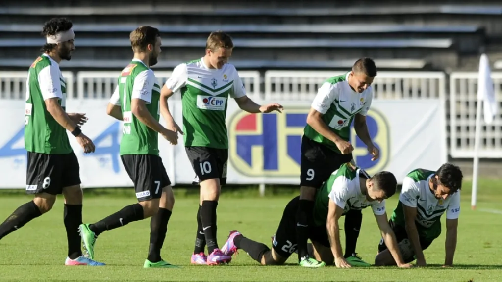 Radost hráčů Jablonce