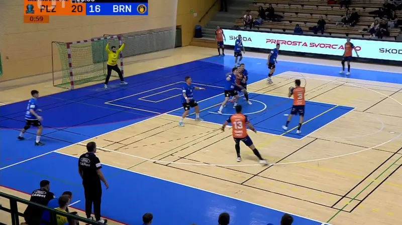 Sestřih utkání Plzeň – Brno