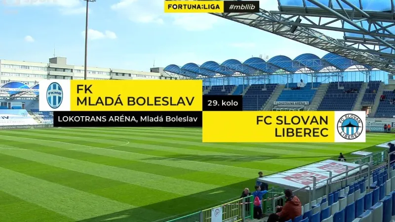 Přenos ČT: Sestřih utkání Mladá Boleslav – Liberec