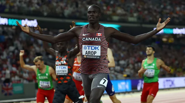 Finále běhu mužů na 800 m a nezastavitelný nástup Marca Aropa