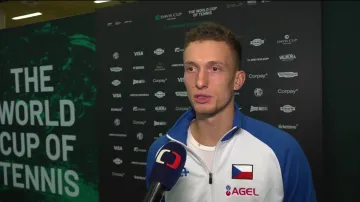 Lehečka: Soupeř velice dobře servíroval, nedával mi moc příležitostí