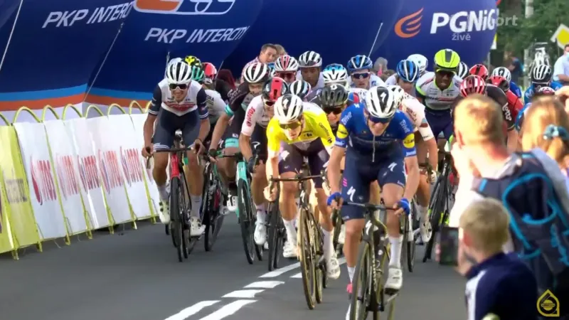 Závěr 4. etapy Kolem Polska