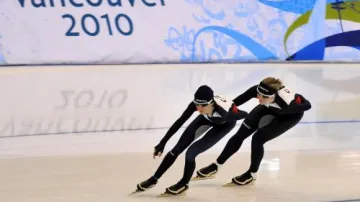 Martina Sáblíková a Karolína Erbanová