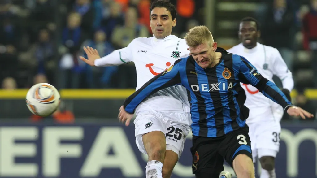 Utkání Brugy - Hannover 96