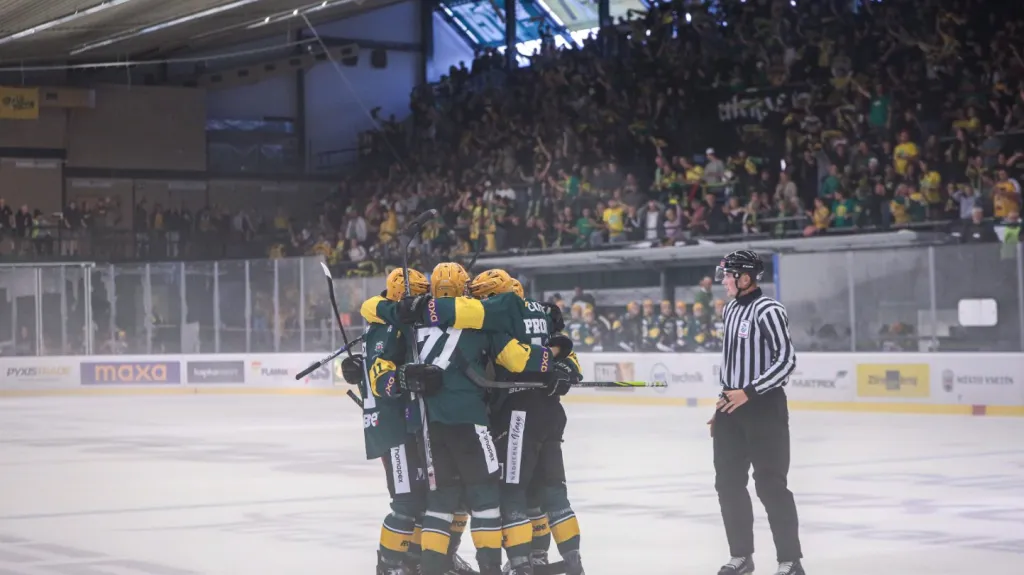 Radost hráčů Vsetína