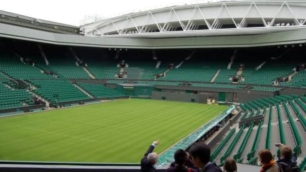 Centrální dvorec v All England Clubu