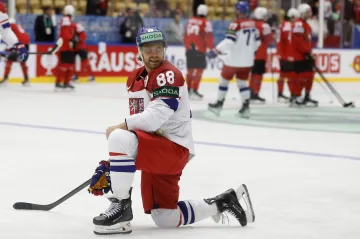 David Pastrňák v národním dresu