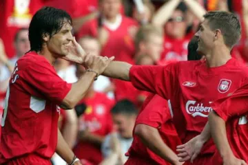 Radost hráčů Liverpoolu