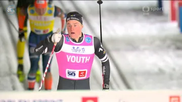 Finále mužského sprintu na Jizerské padesátce