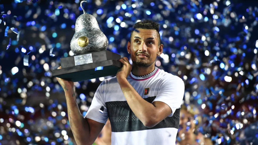 Kyrgios slaví triumf v Acapulcu
