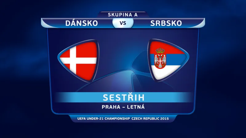 Sestřih utkání Dánsko - Srbsko