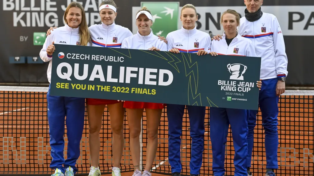 České tenistky po postupu do finále Poháru Billie Jean Kingové