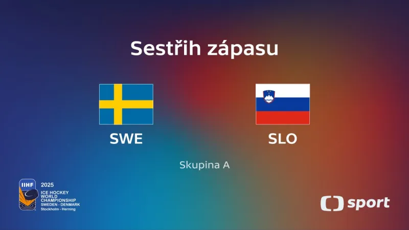 Sestřih utkání Švédsko – Slovinsko