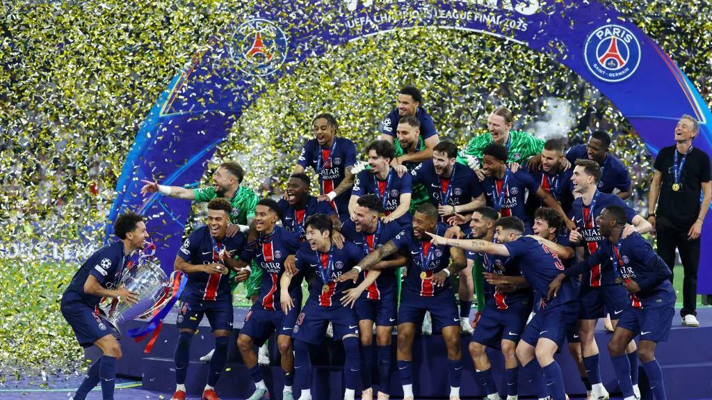 Fotbalisté PSG vyhráli Ligu mistrů