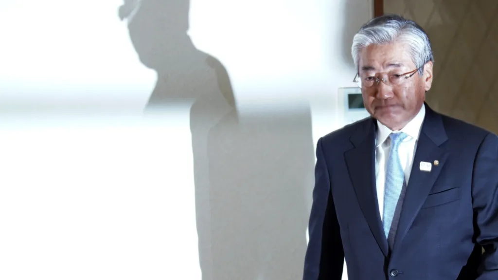 Prezident Japonského olympijského výboru Cukenazu Takeda