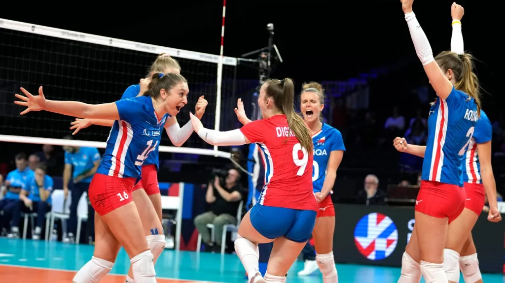 České volejbalistky