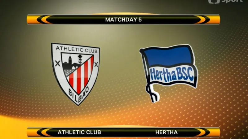 Sestřih utkání Athletic Bilbao - Hertha Berlín