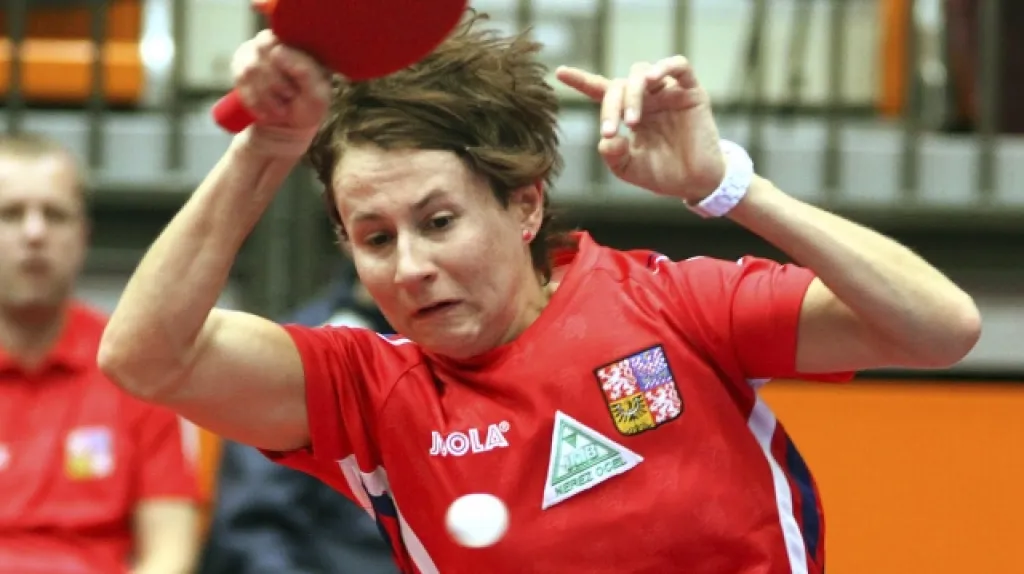 Česká stolní tenistka Renata Štrbíková