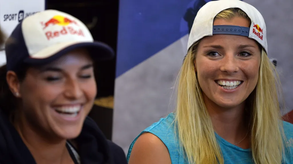 Zleva Barbora Hermannová a Markéta Sluková