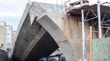 Zřícený most v Belo Horizonte