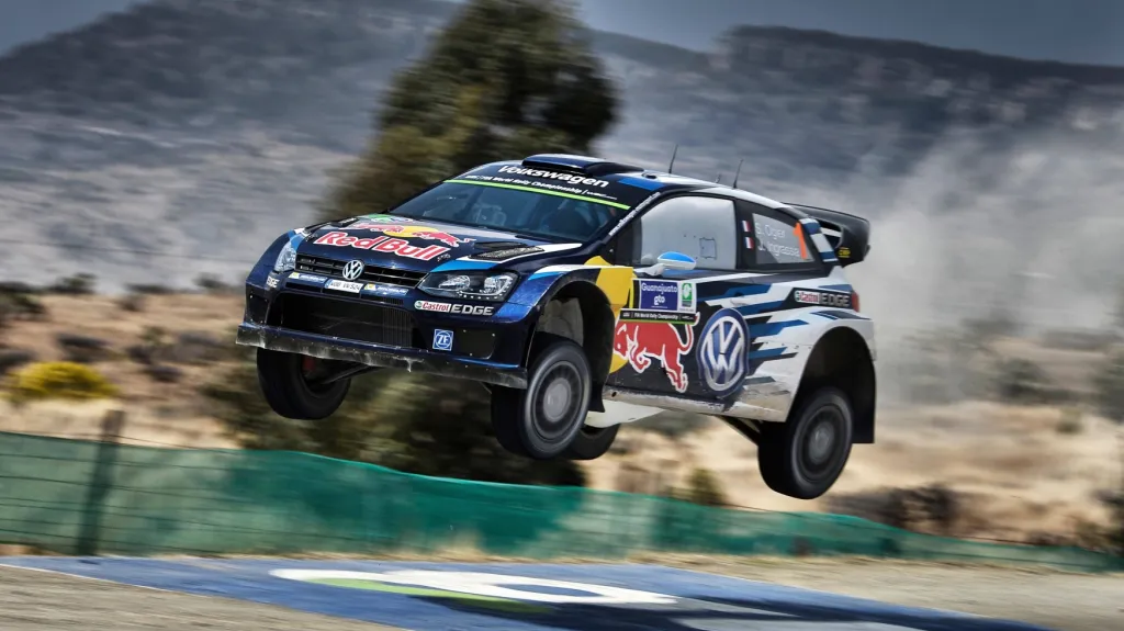 Sébastien Ogier během Mexické rallye