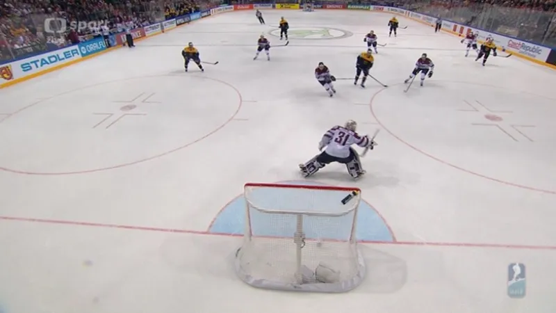 Gól v utkání Německo - Lotyšsko: Plachta - 2:1 (58. min.)