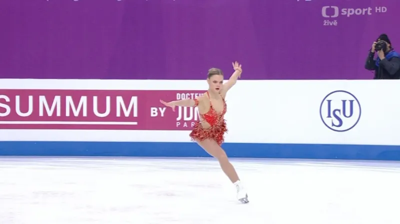 Nejlepší krátký program v podání Loeny Hedrickxové