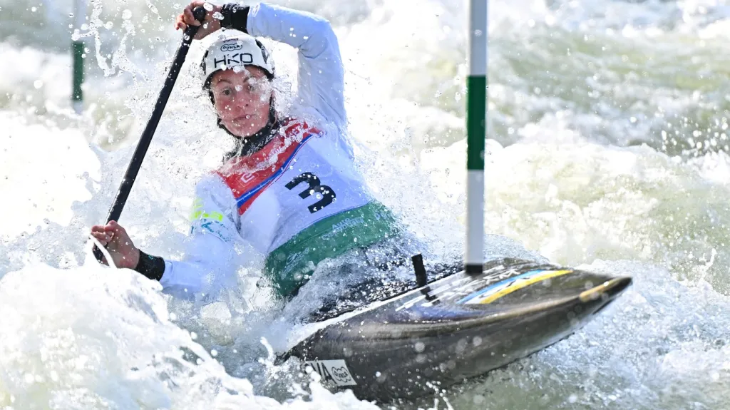 Martina Satková načala na kanoi skvěle nominační závody
