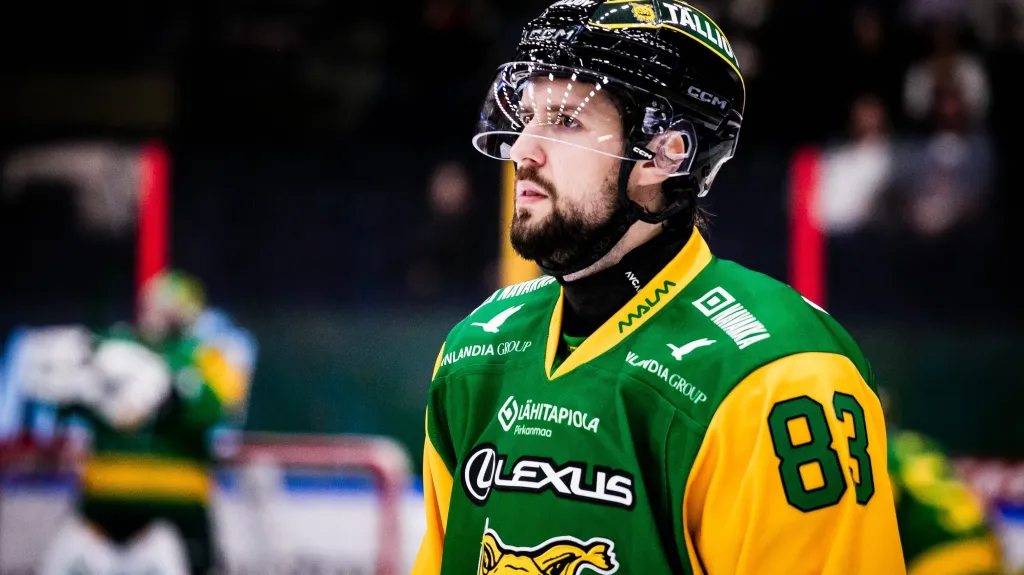 Šimon Stránský v dresu Ilvesu Tampere