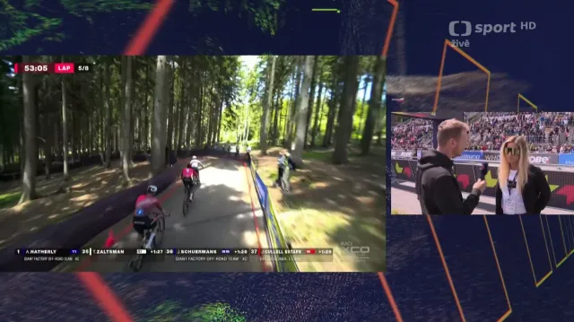 Závody v Novém Městě navštívili i Moravec a Ledecká