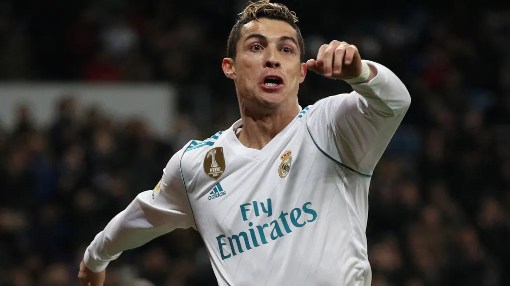 Slavící Cristiano Ronaldo