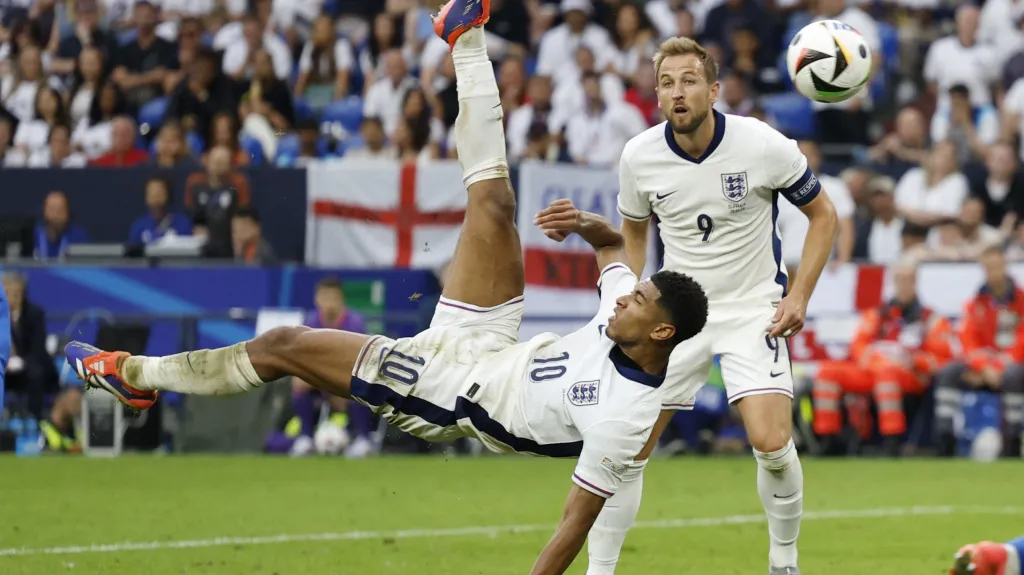 Jude Bellingham skóruje proti Slovensku vyrovnávací branku