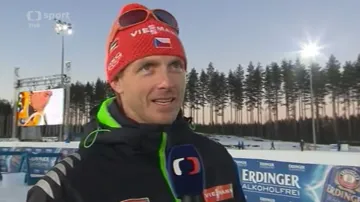 Rozhovor s Ondřejem Rybářem po hromadném závodě mužů