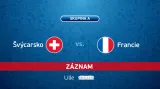 Záznam utkání Švýcarsko - Francie