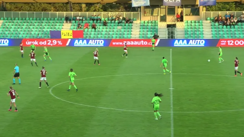 Fotbalistky Sparty prohrály doma s Köge 0:1