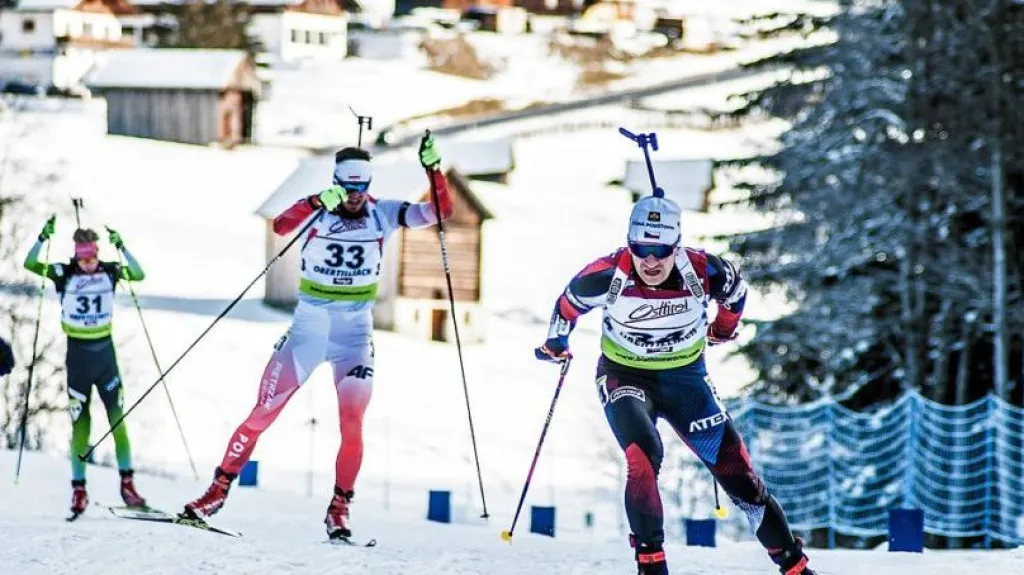 Milan Žemlička na trati kvalifikace supersprinut v Obertiliachu