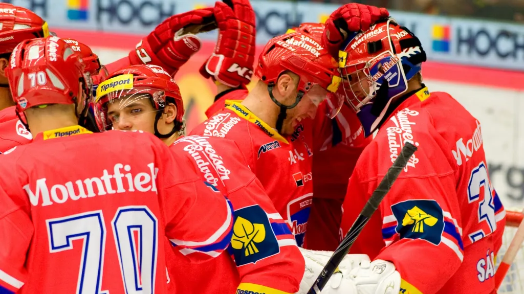 Radost hokejistů Budějovic