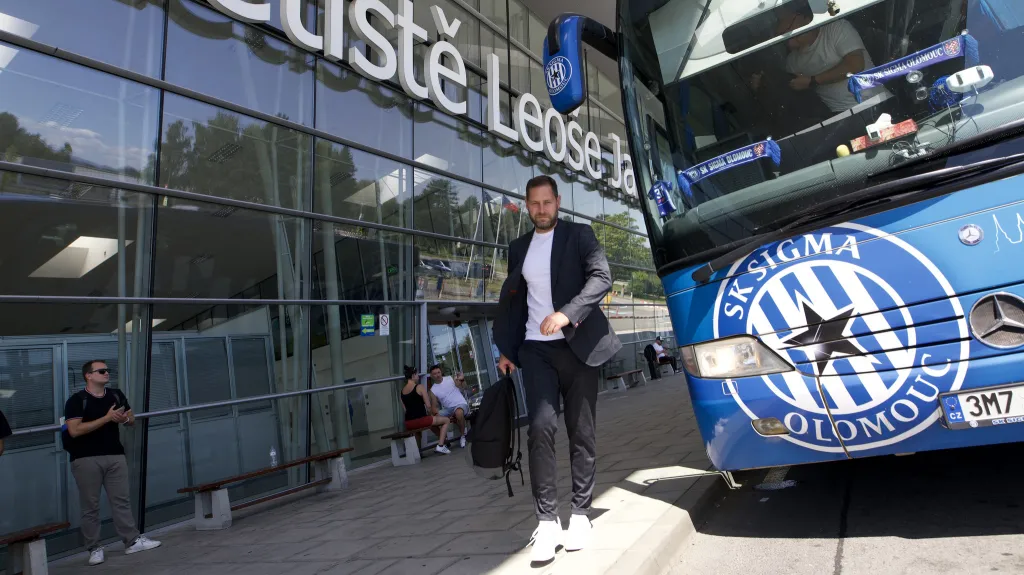 Odlet fotbalistů Sigmy do Švédska