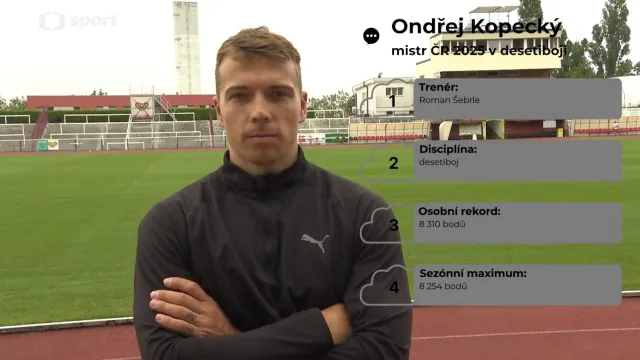 Profil desetibojaře Ondřeje Kopeckého