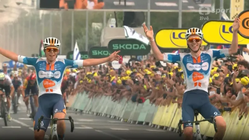 Závěr 1. etapy Tour de France