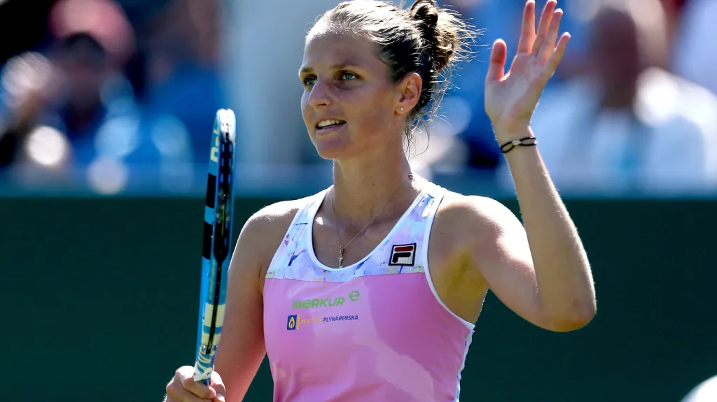 Karolína Plíšková po výhře v utkání