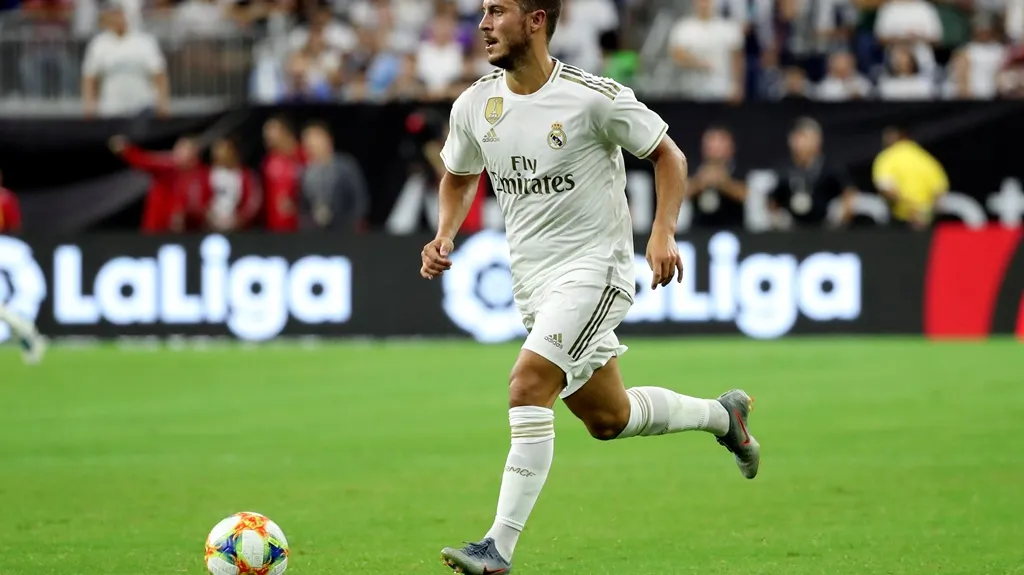 Eden Hazard v dresu Realu Madrid