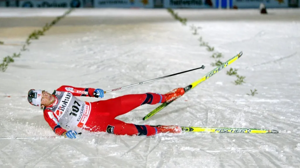 Northug po vítězné dojezdu v Kuusamu
