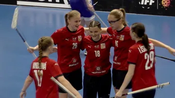 Florbalistky do 19 let porazily na MS Slovenky