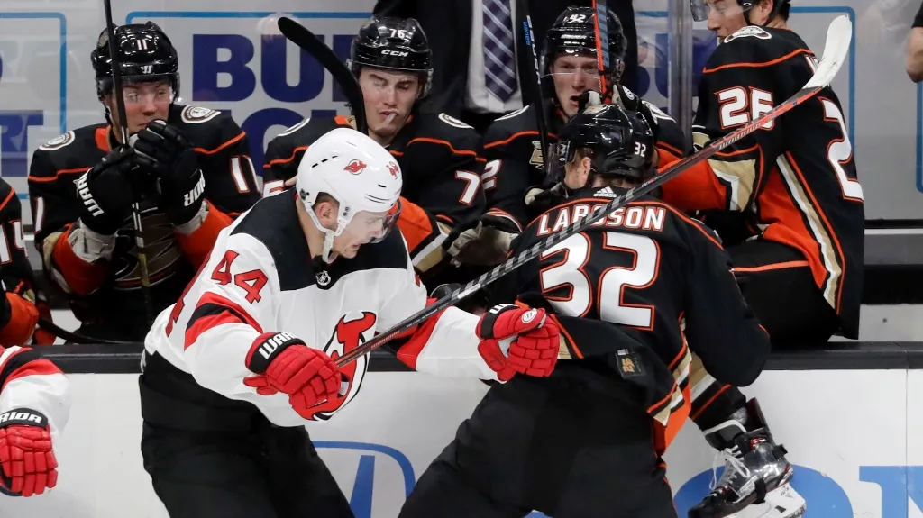 Utkání Anaheim - New Jersey